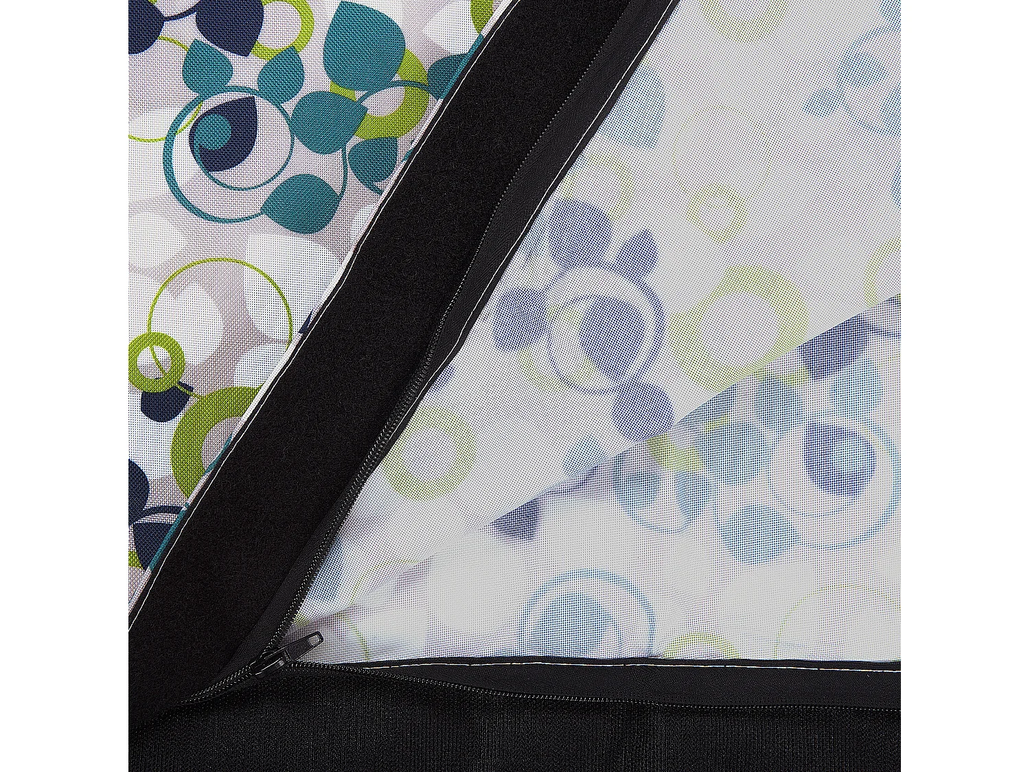 Poltrona sacco 300 L FUZZY 140 cm 180 cm Multicolore