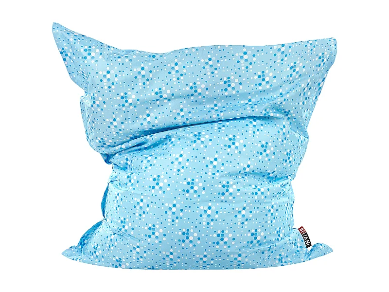 Pufe 300 L FUZZY 140 cm 180 cm Azul claro