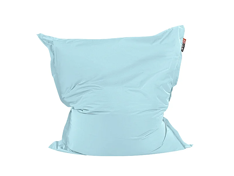 Pouf poire 300 L FUZZY 140 cm 180 cm Bleu clair