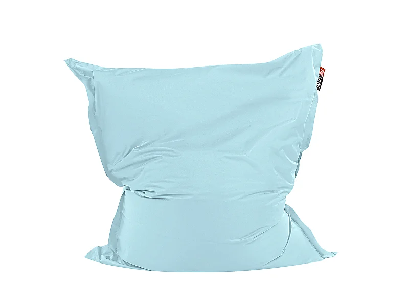 Pouf poire 300 L FUZZY 140 cm 180 cm Bleu clair