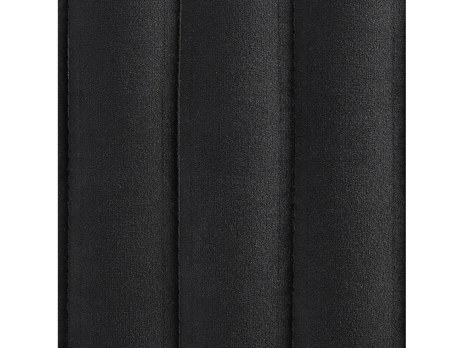 Hocker DAYTON Fluweel Zwart