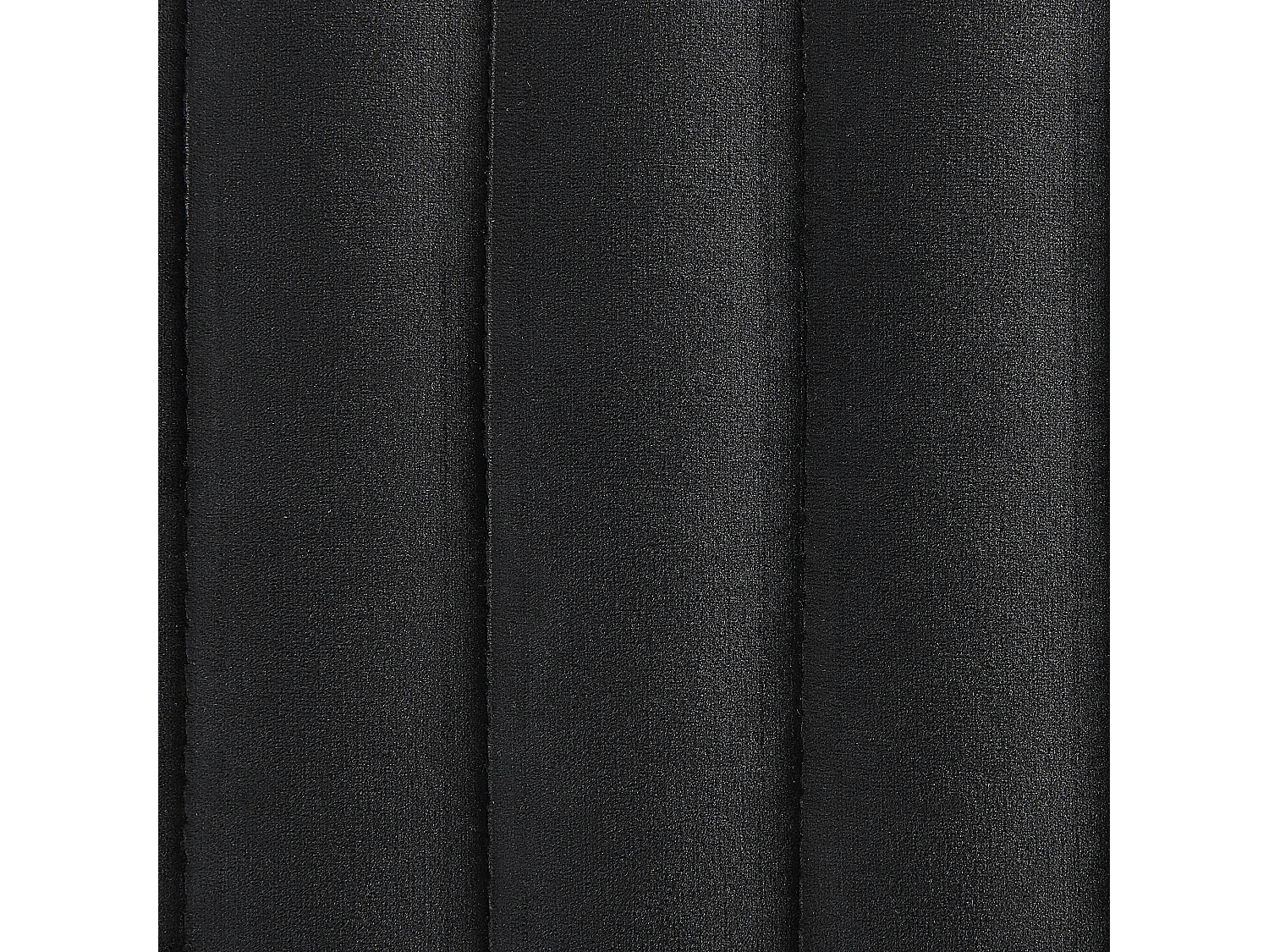 Hocker DAYTON Samtstoff Schwarz