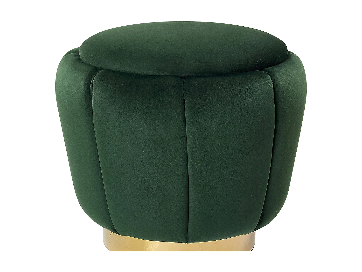 Pouf IRVING Velours Vert foncé