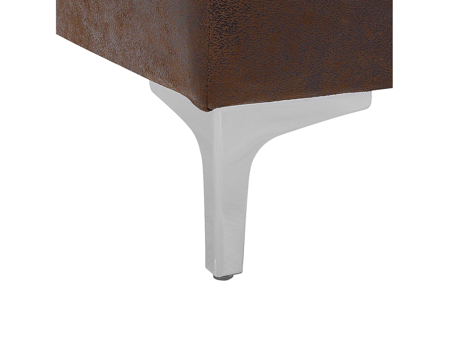 Ottoman ABERDEEN Cuir PU Marron