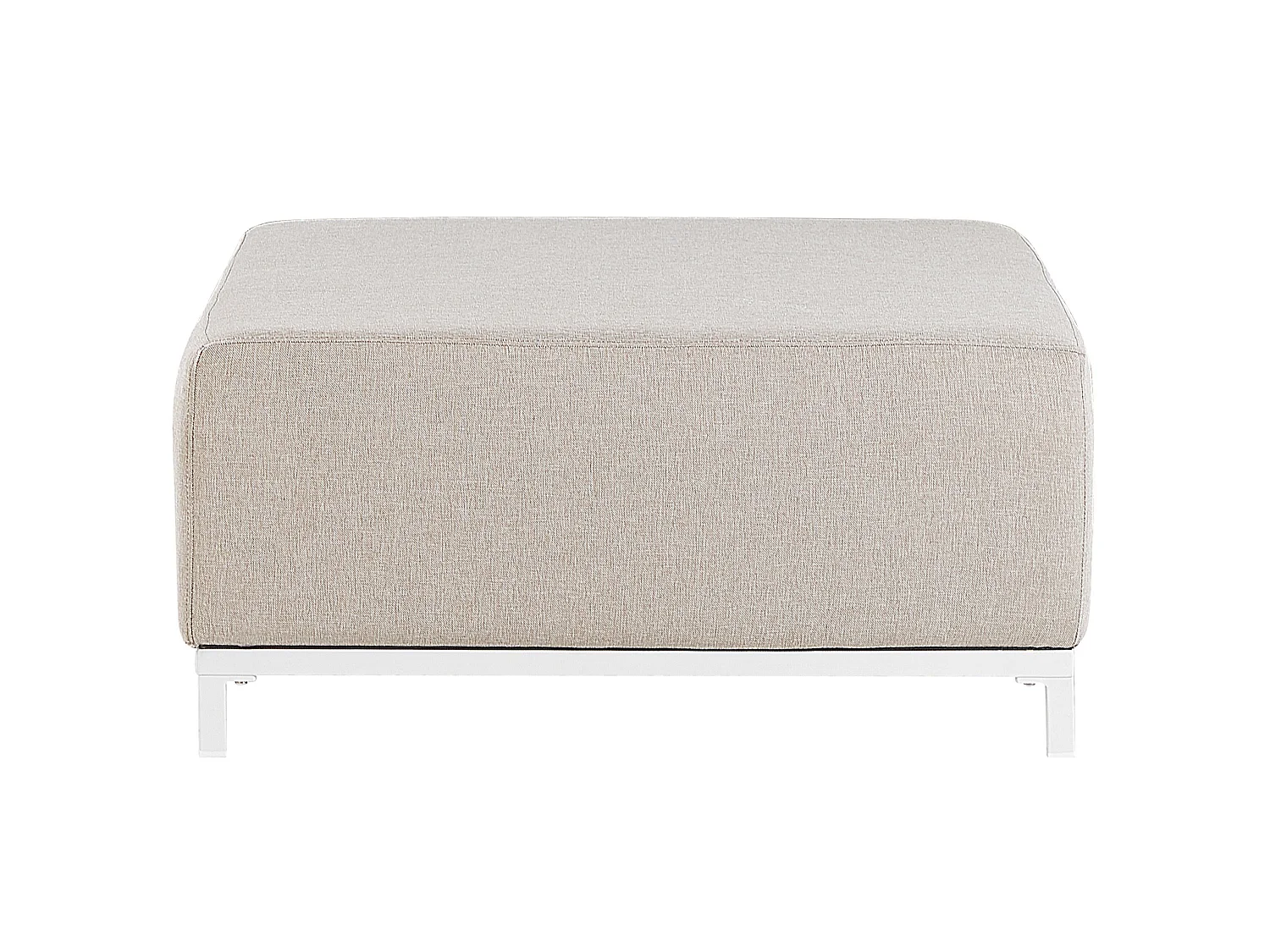 Ottoman ROVIGO Fabric Beige