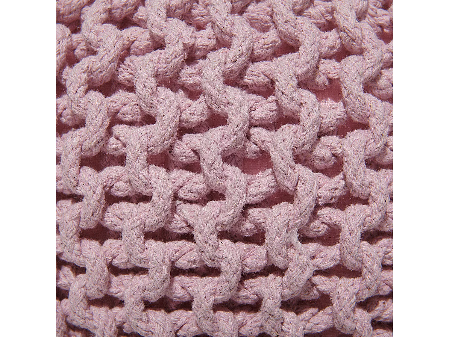 Pouf CONRAD Coton Rose