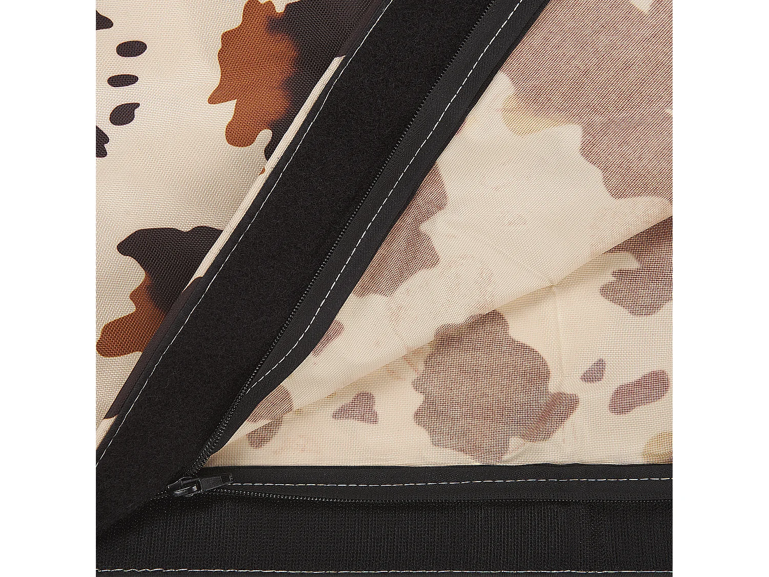 Pouf poire 300 L FUZZY 140 cm 180 cm Beige