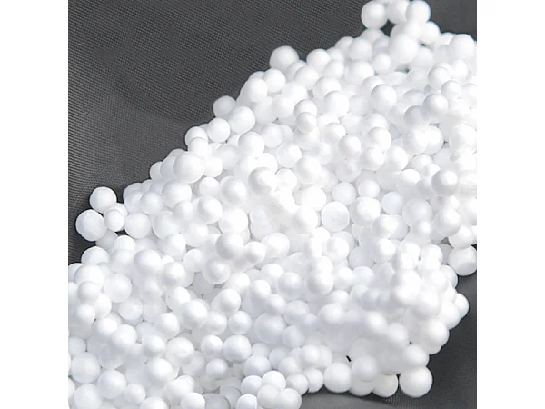 Pouf poire 300 L FUZZY EPS 10 cm 60 cm Blanc