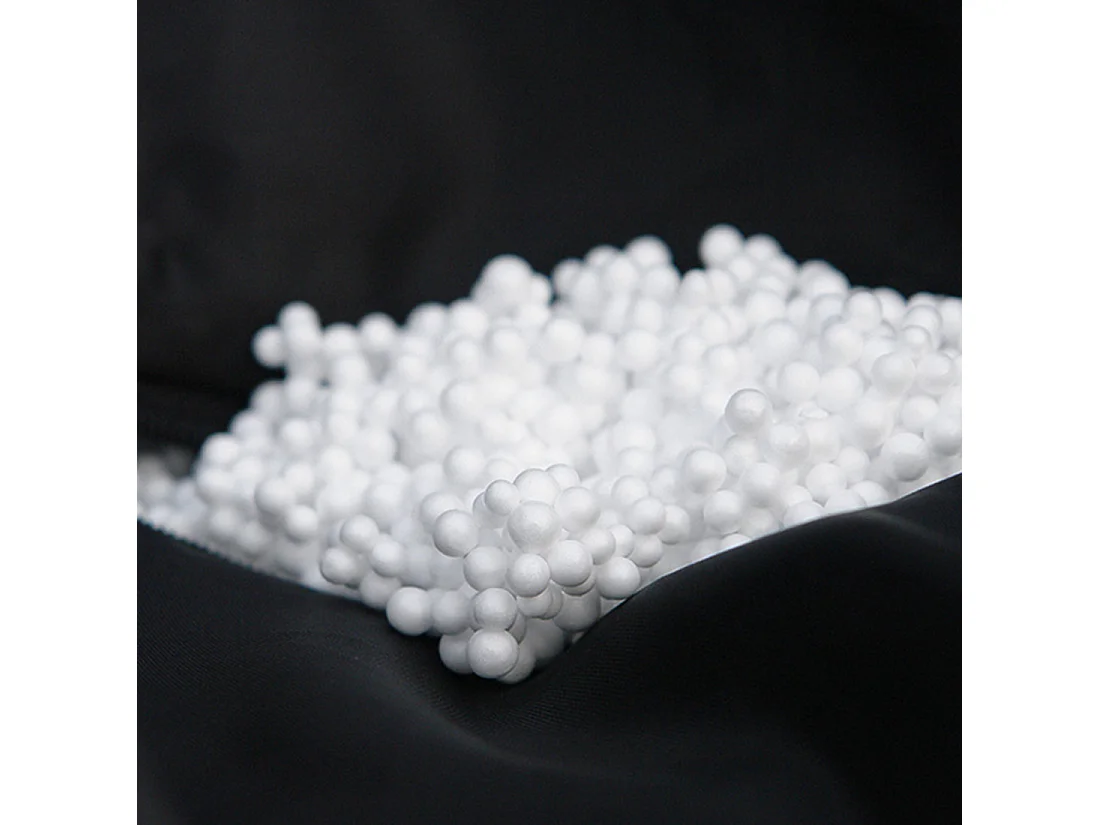 Pouf poire 300 L FUZZY EPS 10 cm 60 cm Blanc