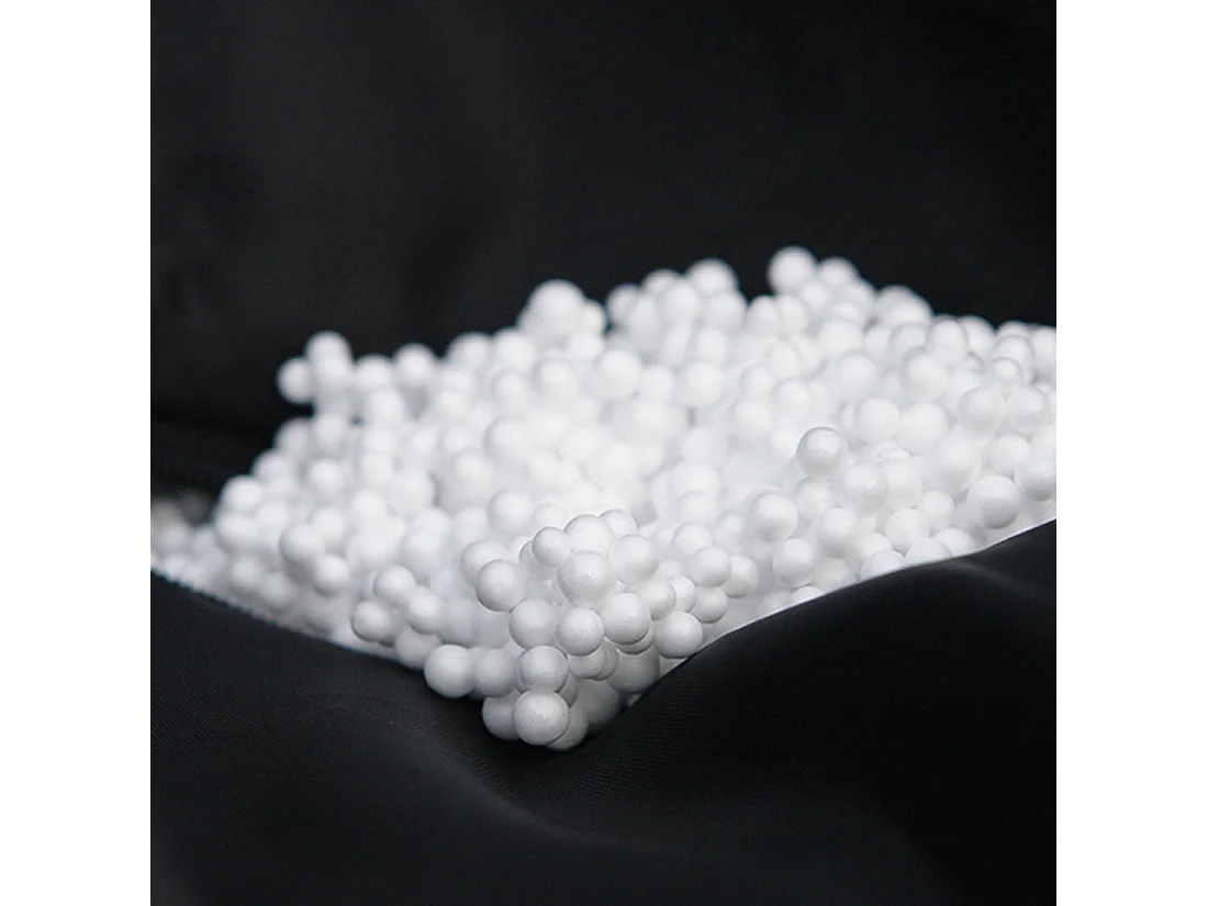 Poltrona sacco 300 L FUZZY EPS 10 cm 60 cm Bianco