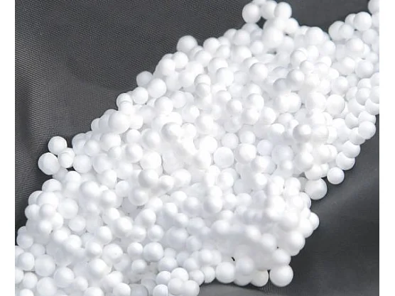 Puf cojín 300 L FUZZY EPS 10 cm 60 cm Blanco