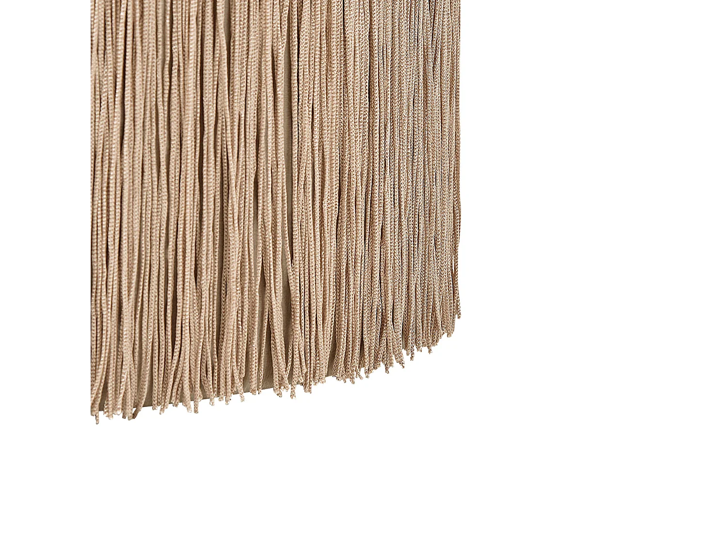 Pouf VIRGINIA Velours Taupe