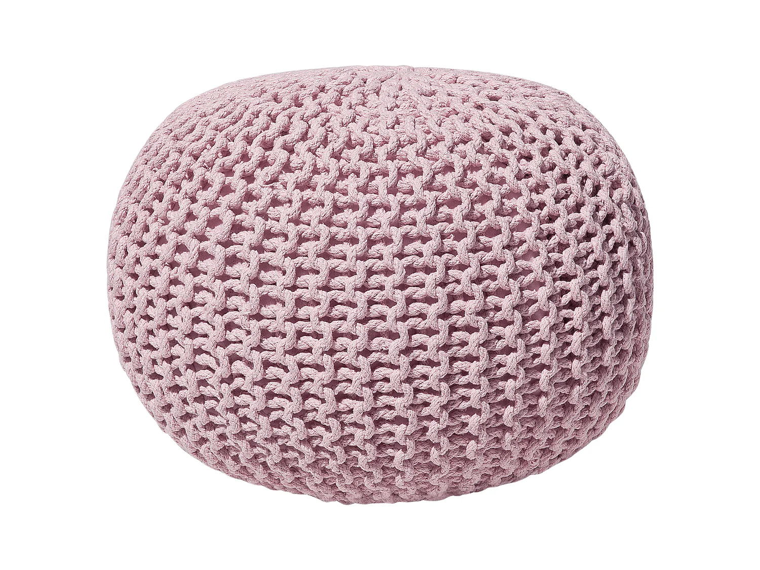 Pouf CONRAD Coton Rose