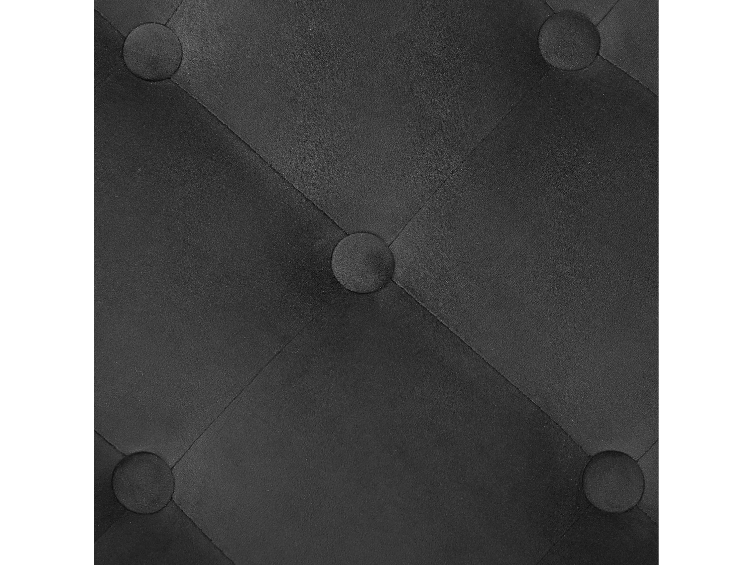 Pouf TAMPA Velours Noir