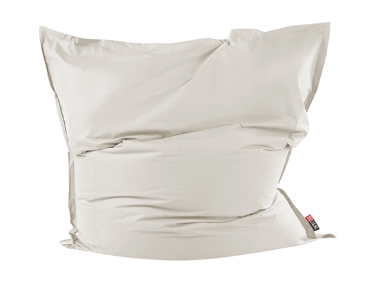 Pufe 600 L FUZZY 180 cm 230 cm Branco creme