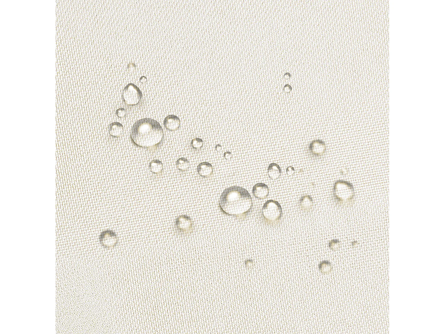 Pufe 600 L FUZZY 180 cm 230 cm Branco creme