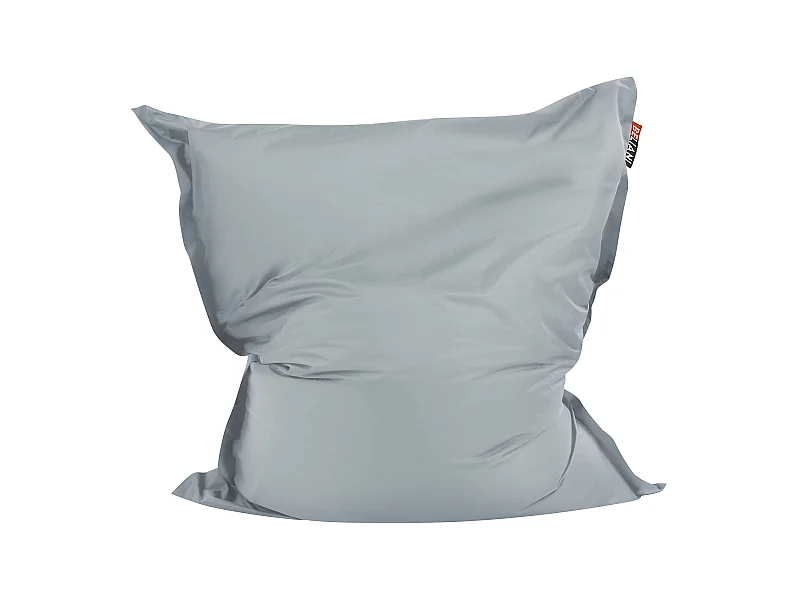 Pouf poire 300 L FUZZY 140 cm 180 cm Gris clair