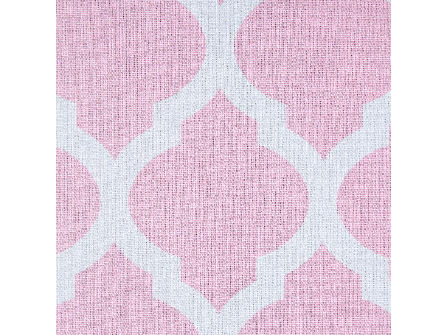 Pouf mit Stauraum TUNICA Baumwolle Rosa 35 cm 35 cm 30 cm