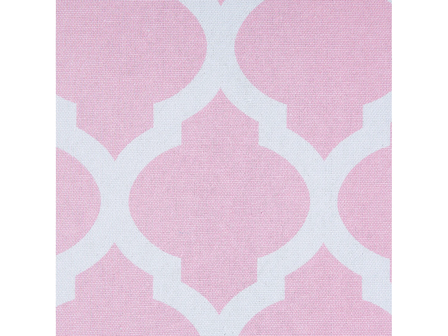 Pouf de rangement TUNICA Coton Rose 35 cm 35 cm 30 cm