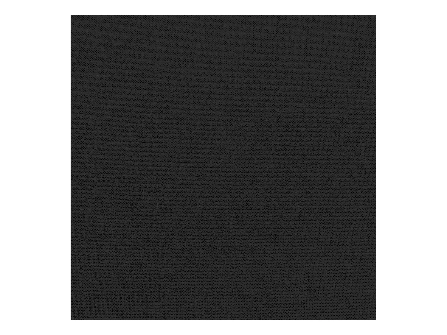 Ottomaan FEVIK Stof Zwart