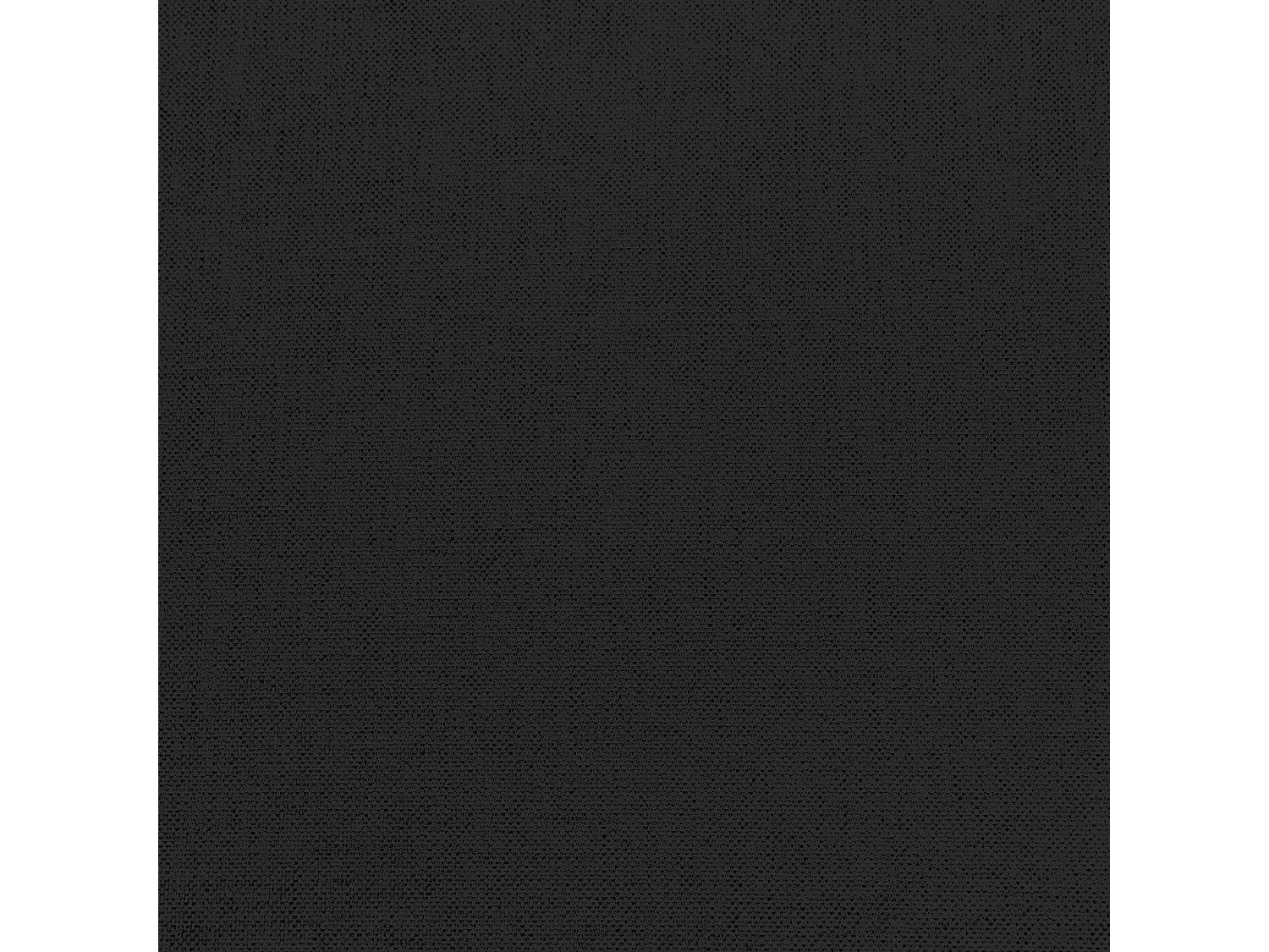 Ottoman FEVIK Tissu Noir