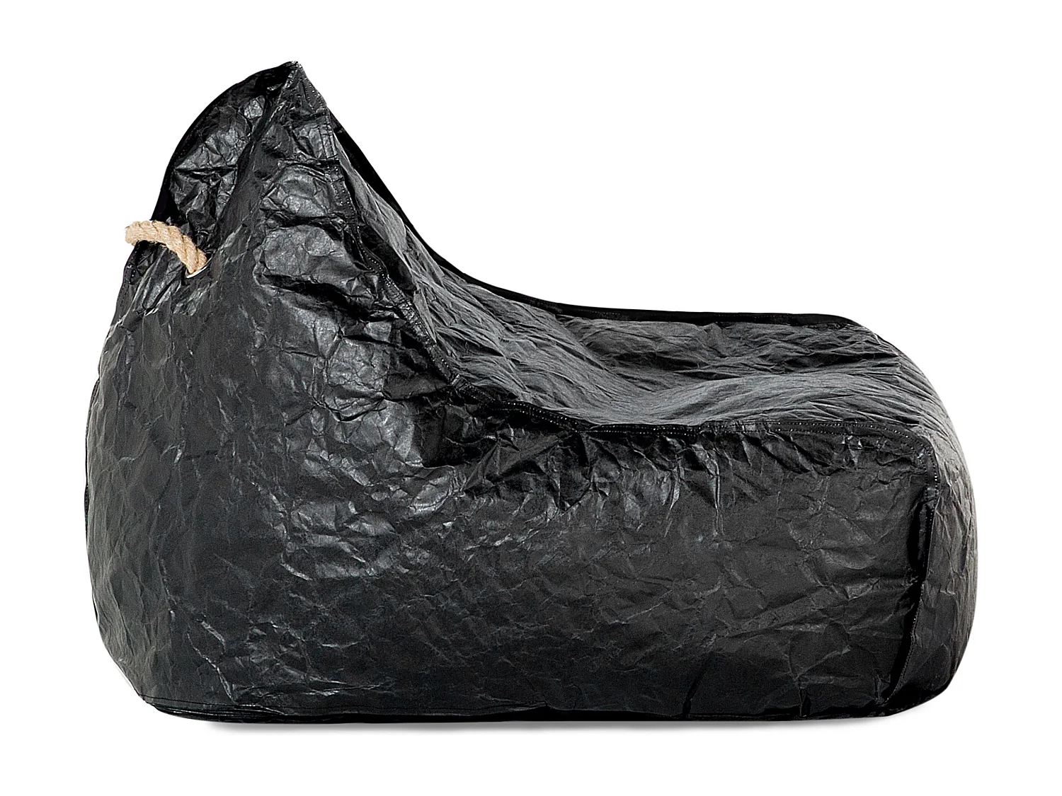 Fotel worek 200 L DROP 63 cm 75 cm Czarny