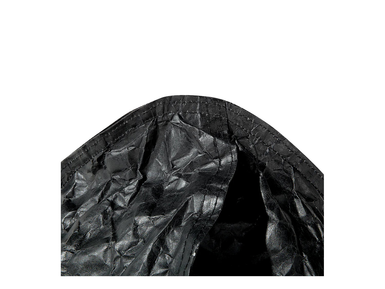 Trendy Sitzsack mit EPS Kugeln Kunststoff schwarz Drop