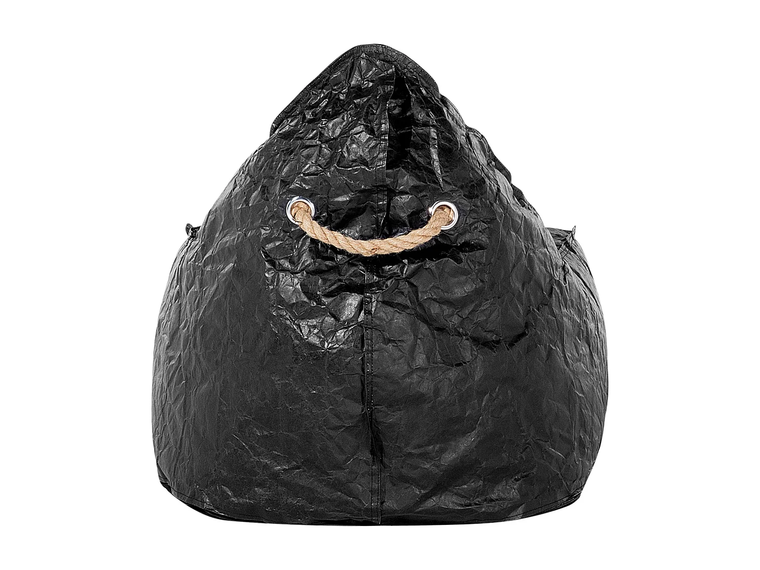 Pufe 200 L DROP 63 cm 75 cm Preto