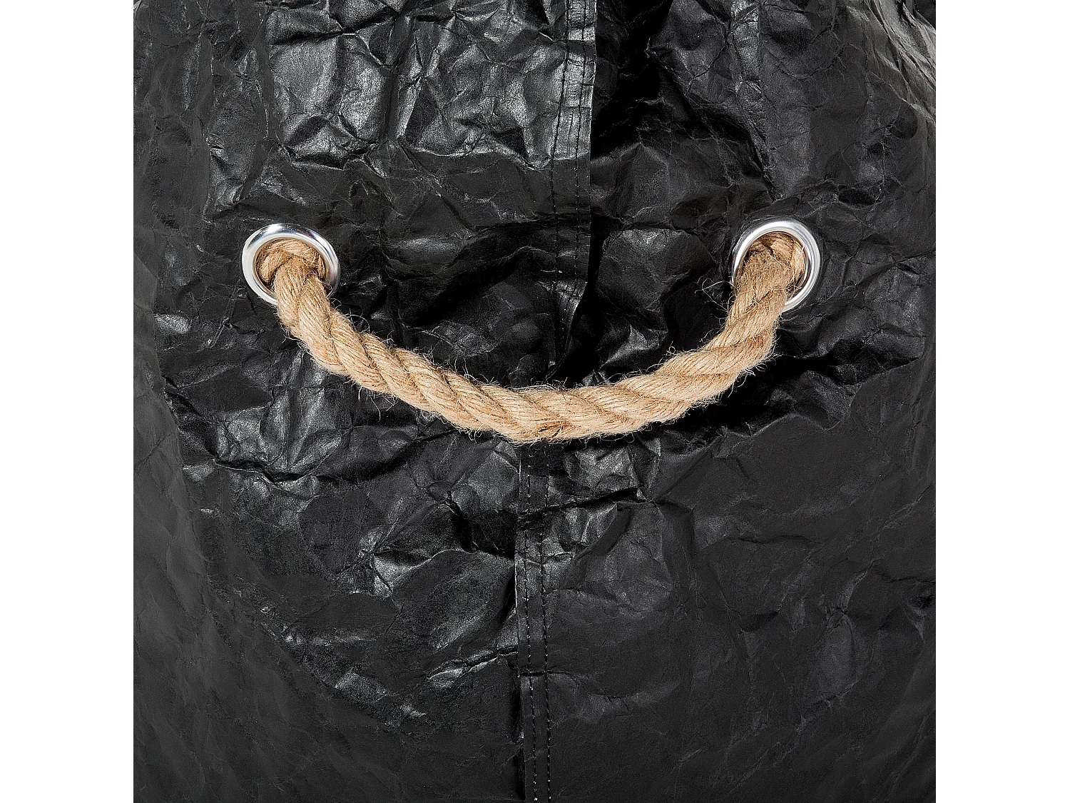 Pufe 200 L DROP 63 cm 75 cm Preto