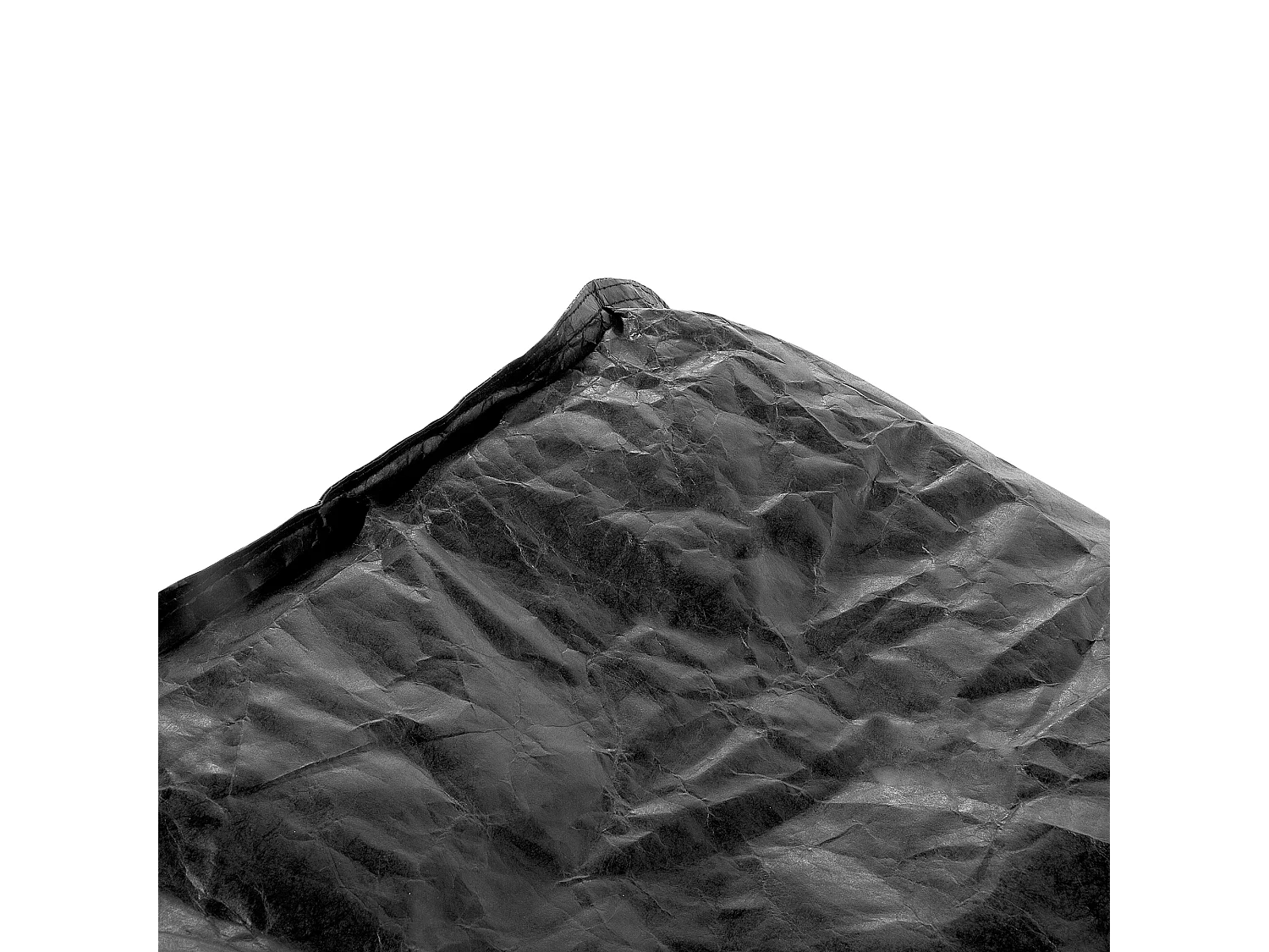 Pufe 200 L DROP 63 cm 75 cm Preto