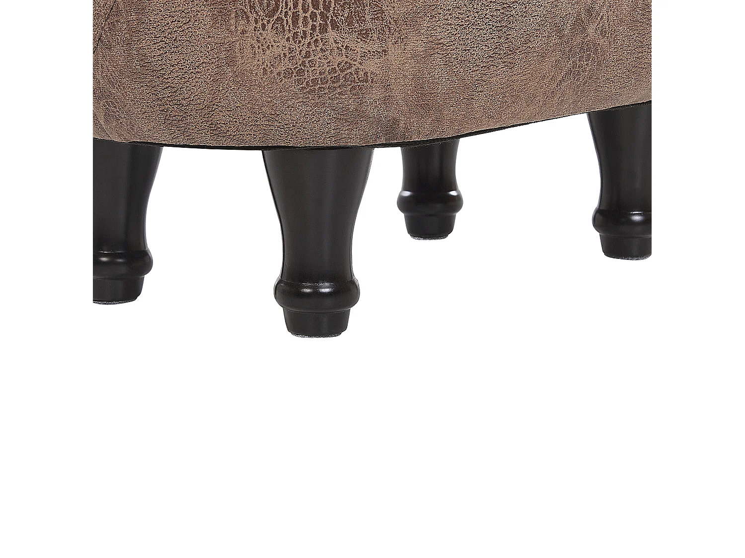 Tierhocker HORSE Kunstleder Hellbraun