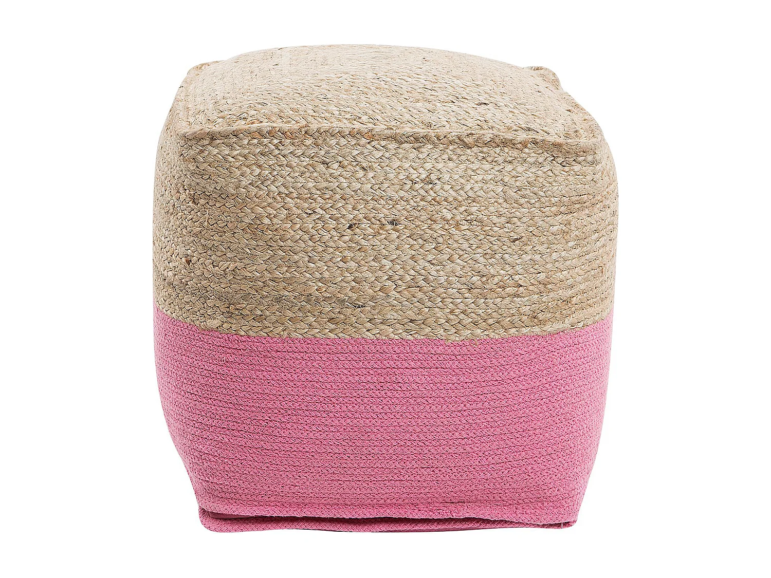 Pouf KIRAMA Jute Rose