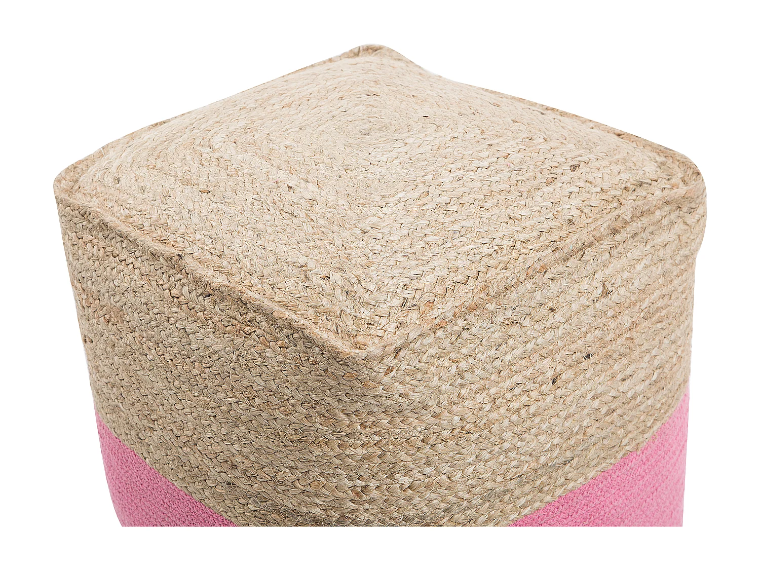 Pouf KIRAMA Jute Rose