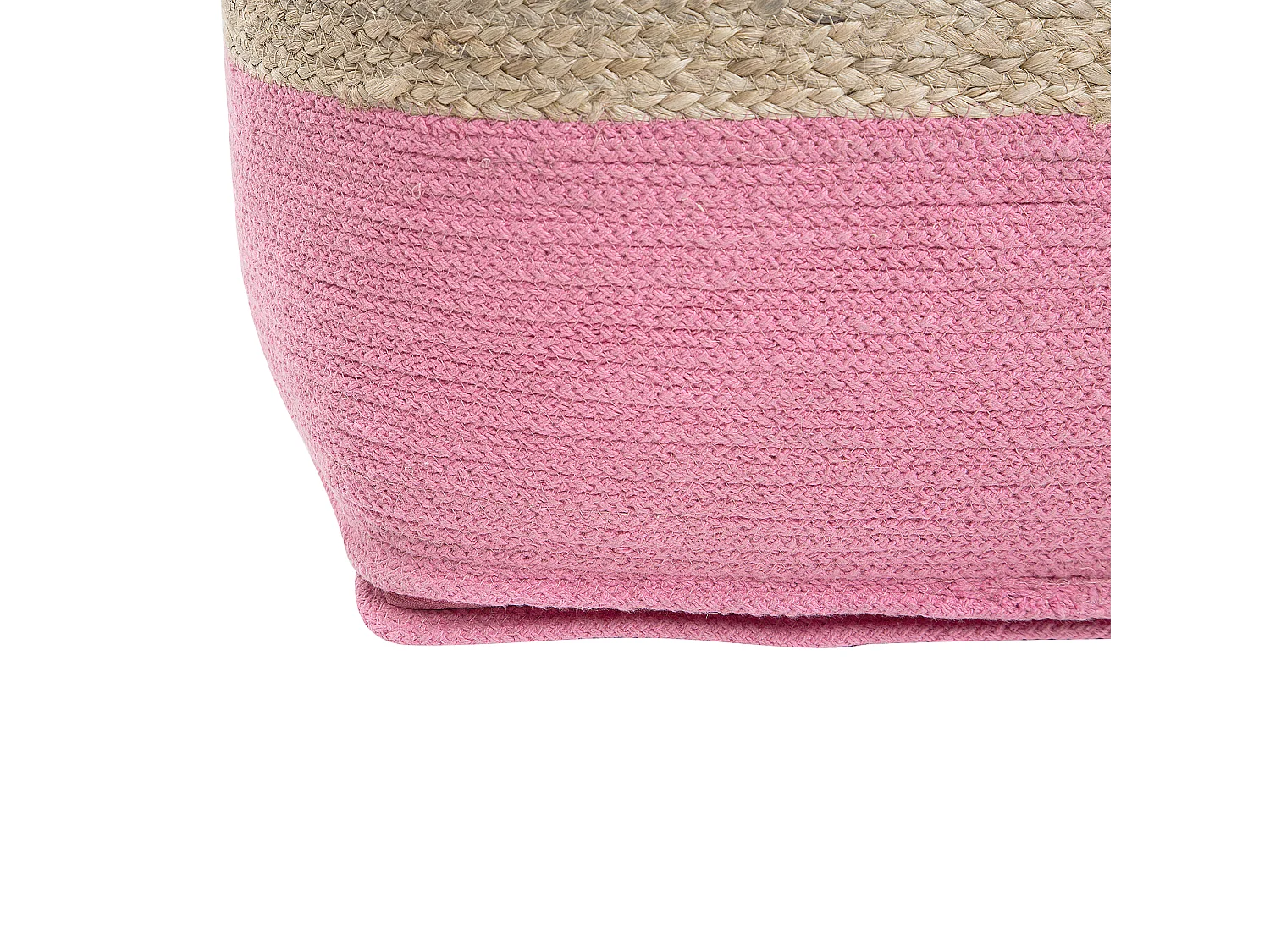 Pouf KIRAMA Jute Rose