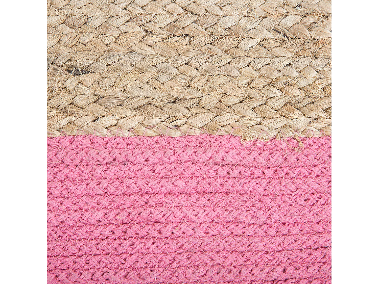 Pouf KIRAMA Jute Rose