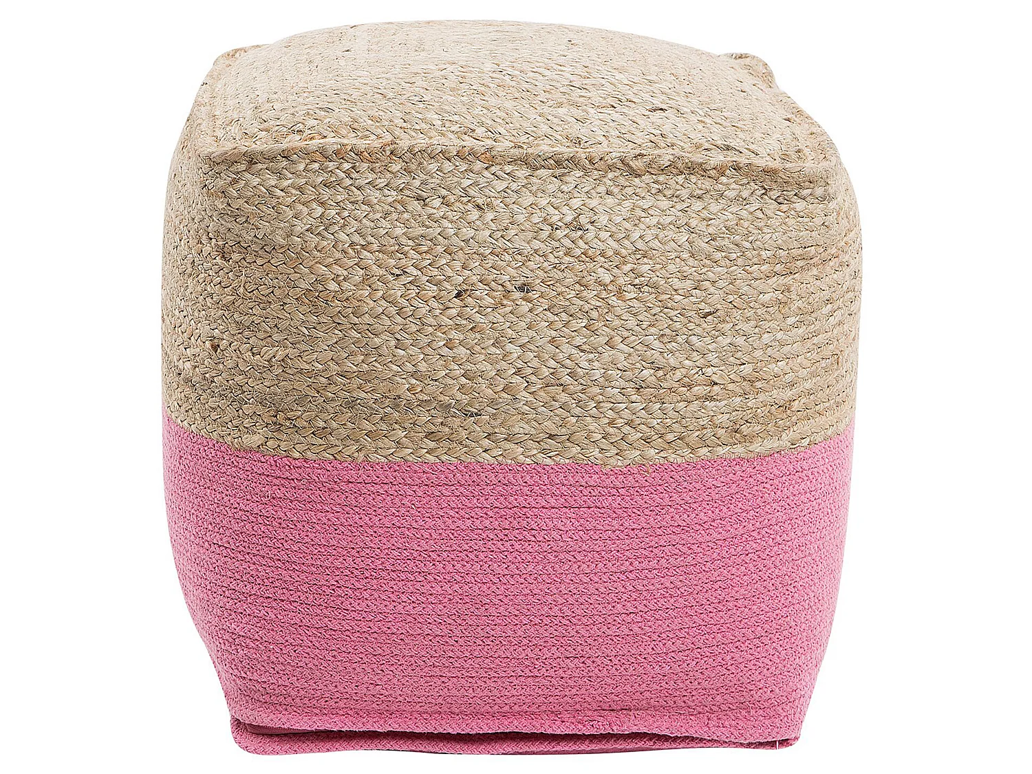 Pouf KIRAMA Iuta Rosa 44 cm 44 cm 44 cm