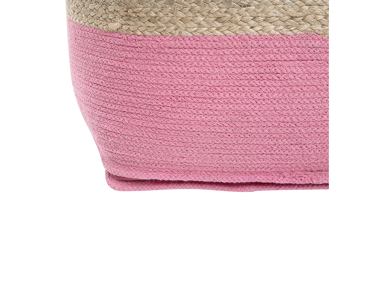Pouf KIRAMA Iuta Rosa 44 cm 44 cm 44 cm