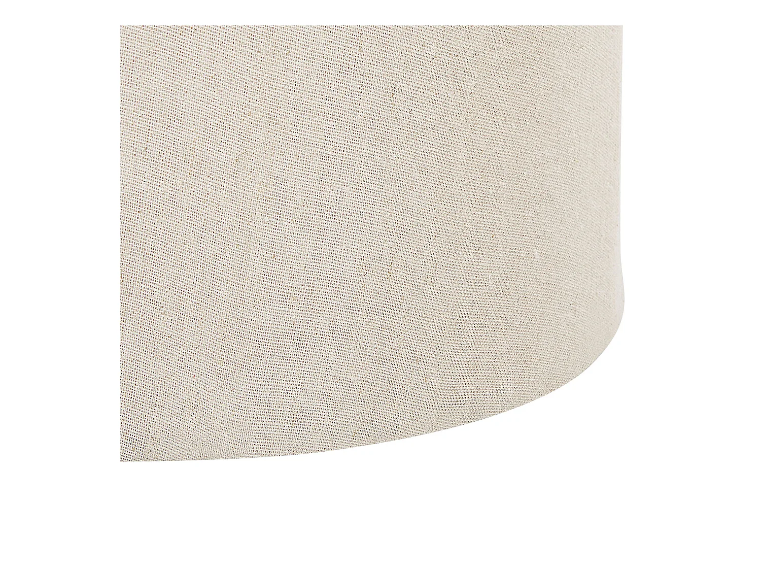 Kinderhocker Polsterbezug beige rund mit Stauraum Indianer-Design Apache