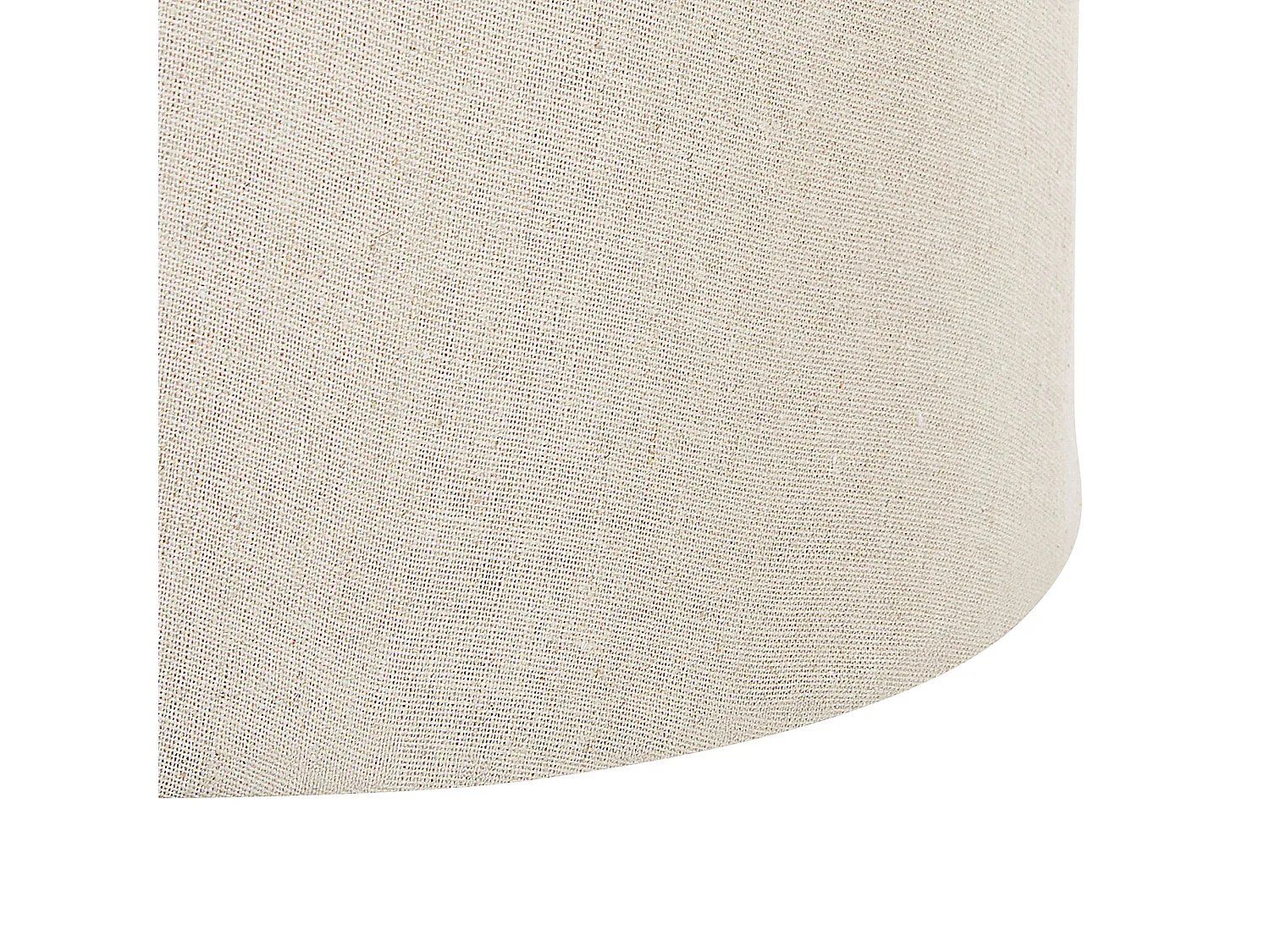Pouf de rangement pour enfants APACHE Lin synthétique Beige