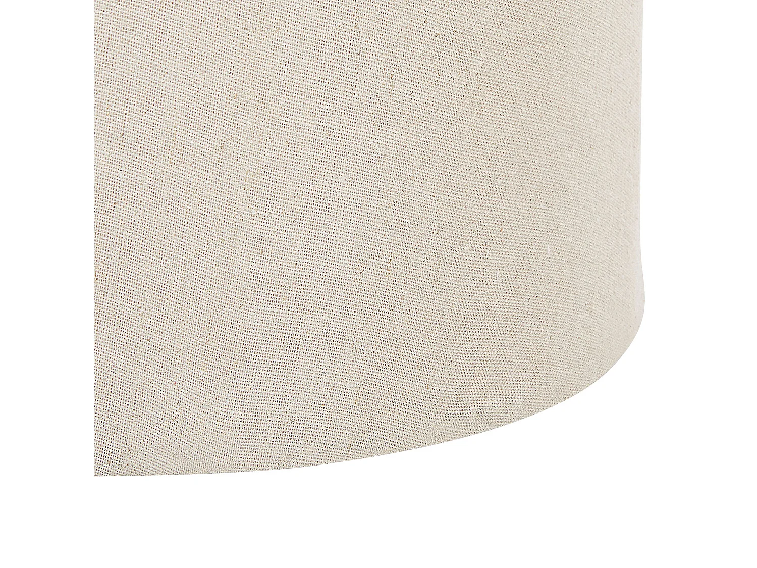 Kinderhocker mit Stauraum APACHE Kunstleinen Beige 33 cm 33 cm 45 cm