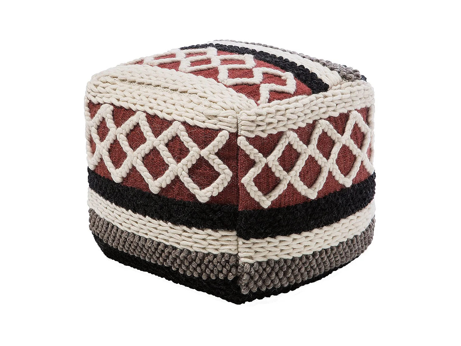 Pouf SAGAR Coton Multicolore