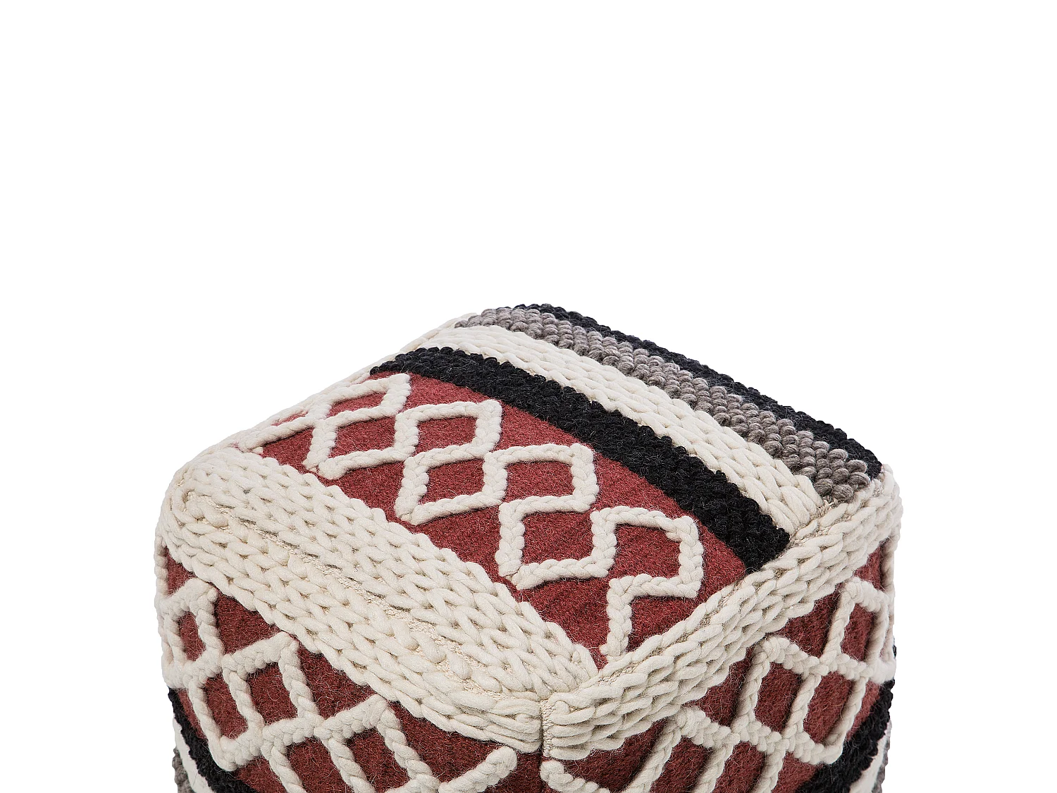 Pouf SAGAR Coton Multicolore
