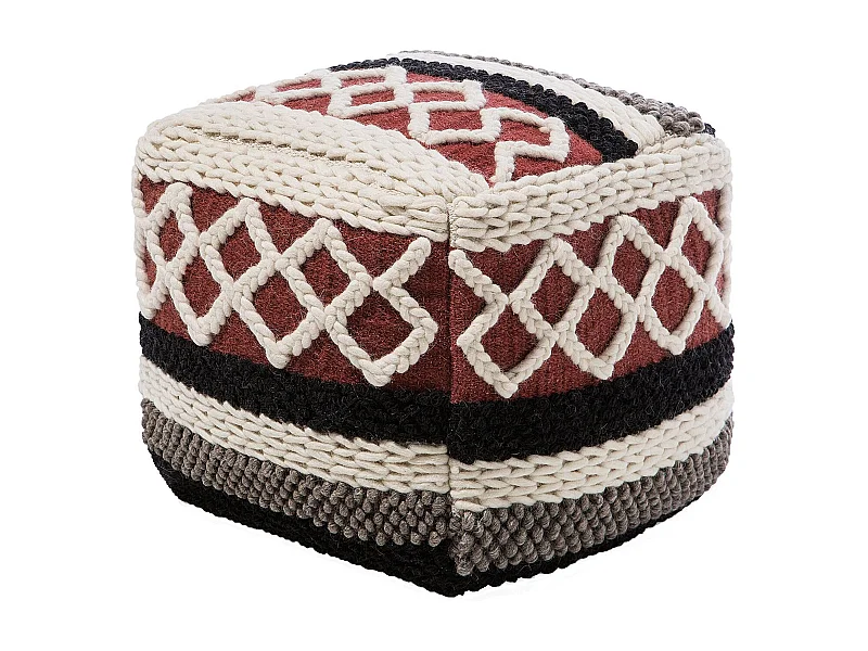 Pouf Sitzpouf Ottomane bunt boho Sagar