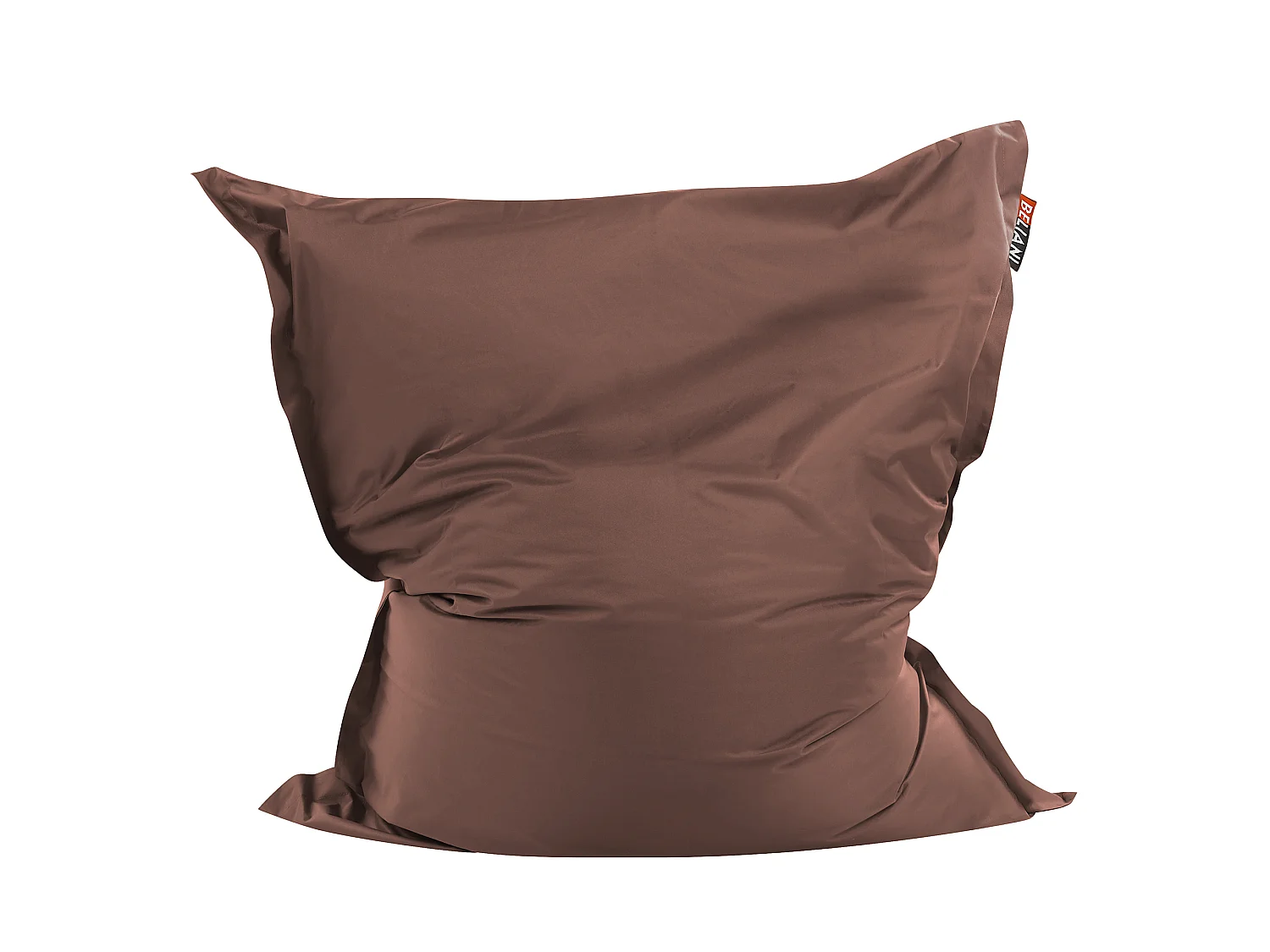 Pouf poire 300 L FUZZY 140 cm 180 cm Marron