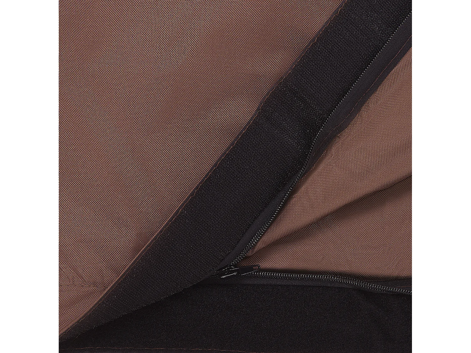 Pouf poire 300 L FUZZY 140 cm 180 cm Marron