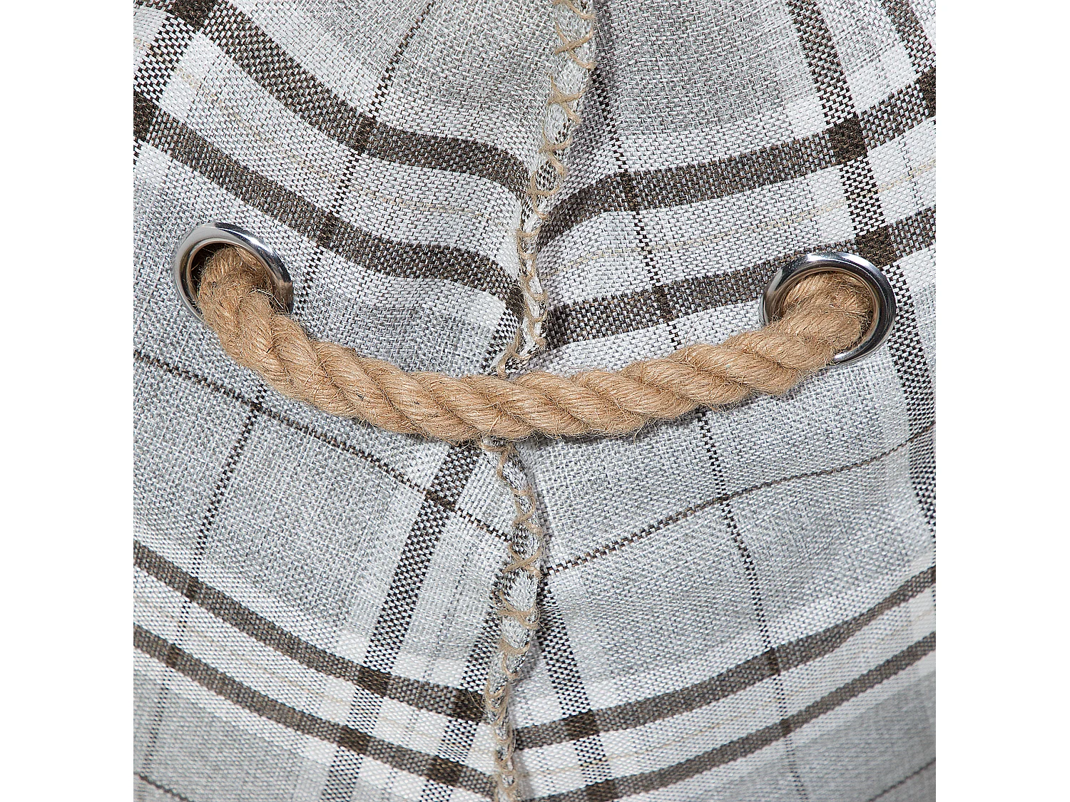 Puf cojín 200 L DROP LINEN 63 cm 75 cm Gris