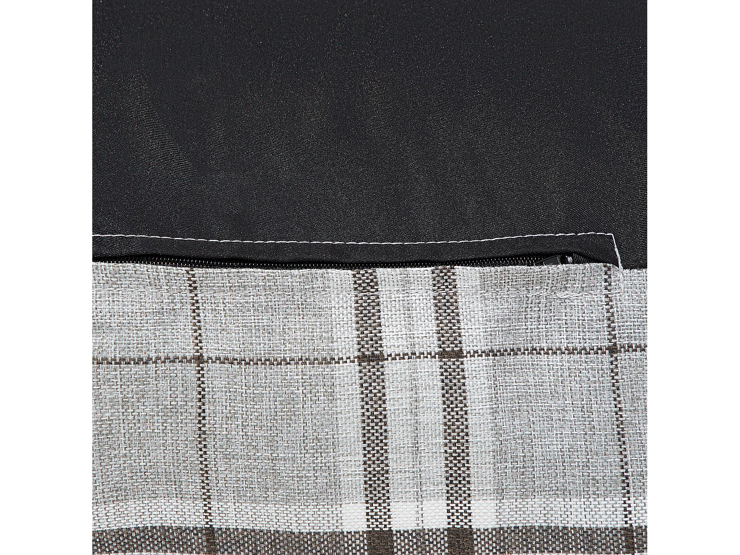Puf cojín 200 L DROP LINEN 63 cm 75 cm Gris