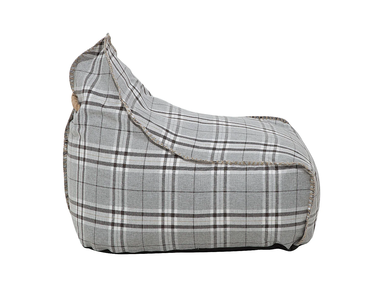 Zitzak 200 L DROP LINEN 63 cm 75 cm Grijs