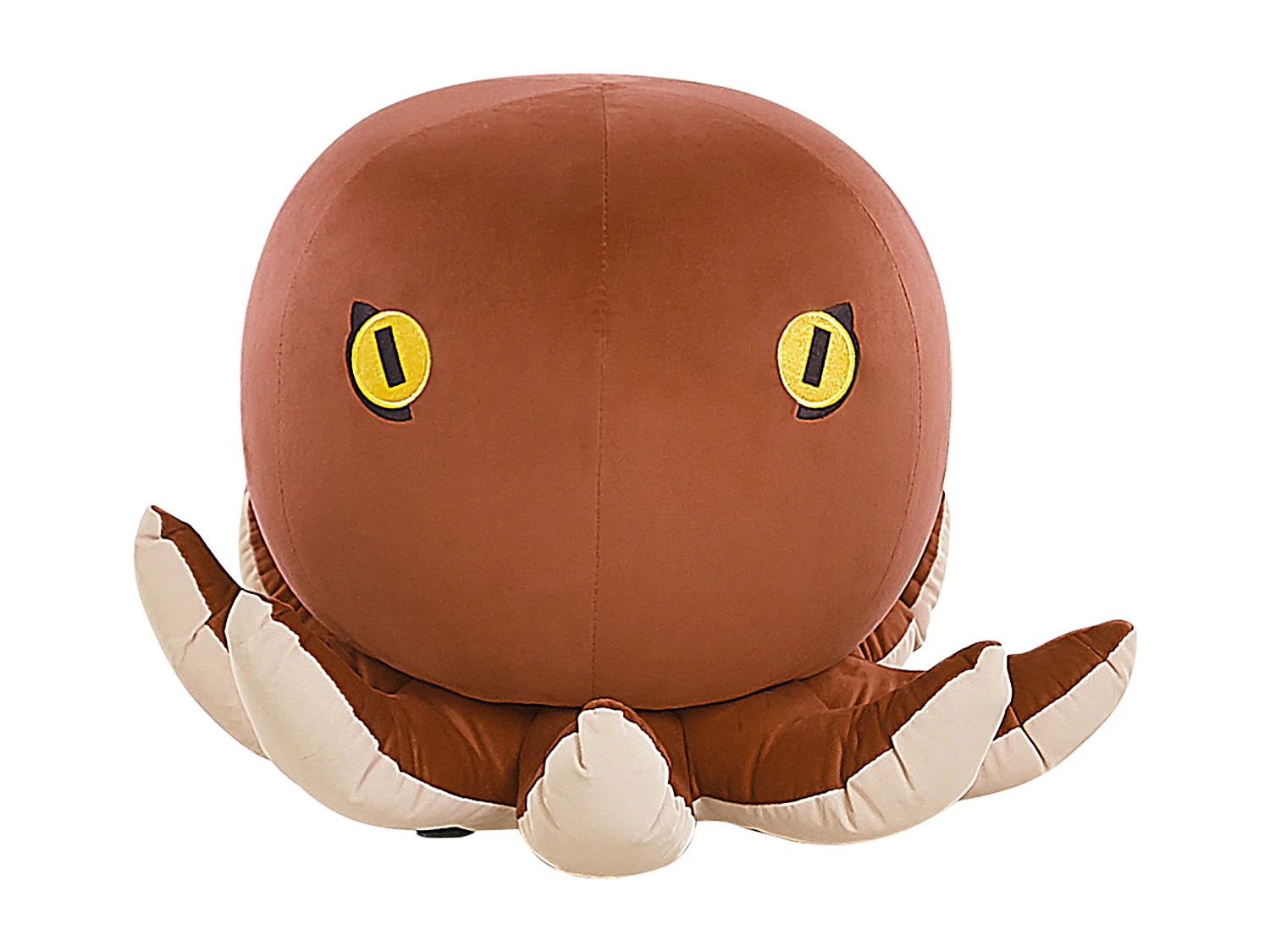 Tabouret animal OCTOPUS Velours Marron doré