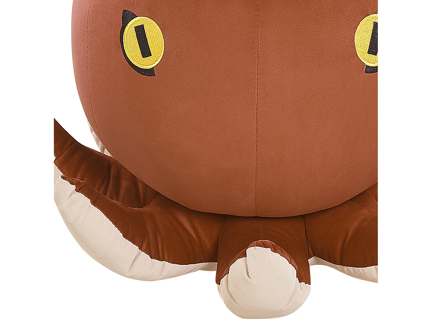 Dierenpoef OCTOPUS Fluweel Goudbruin